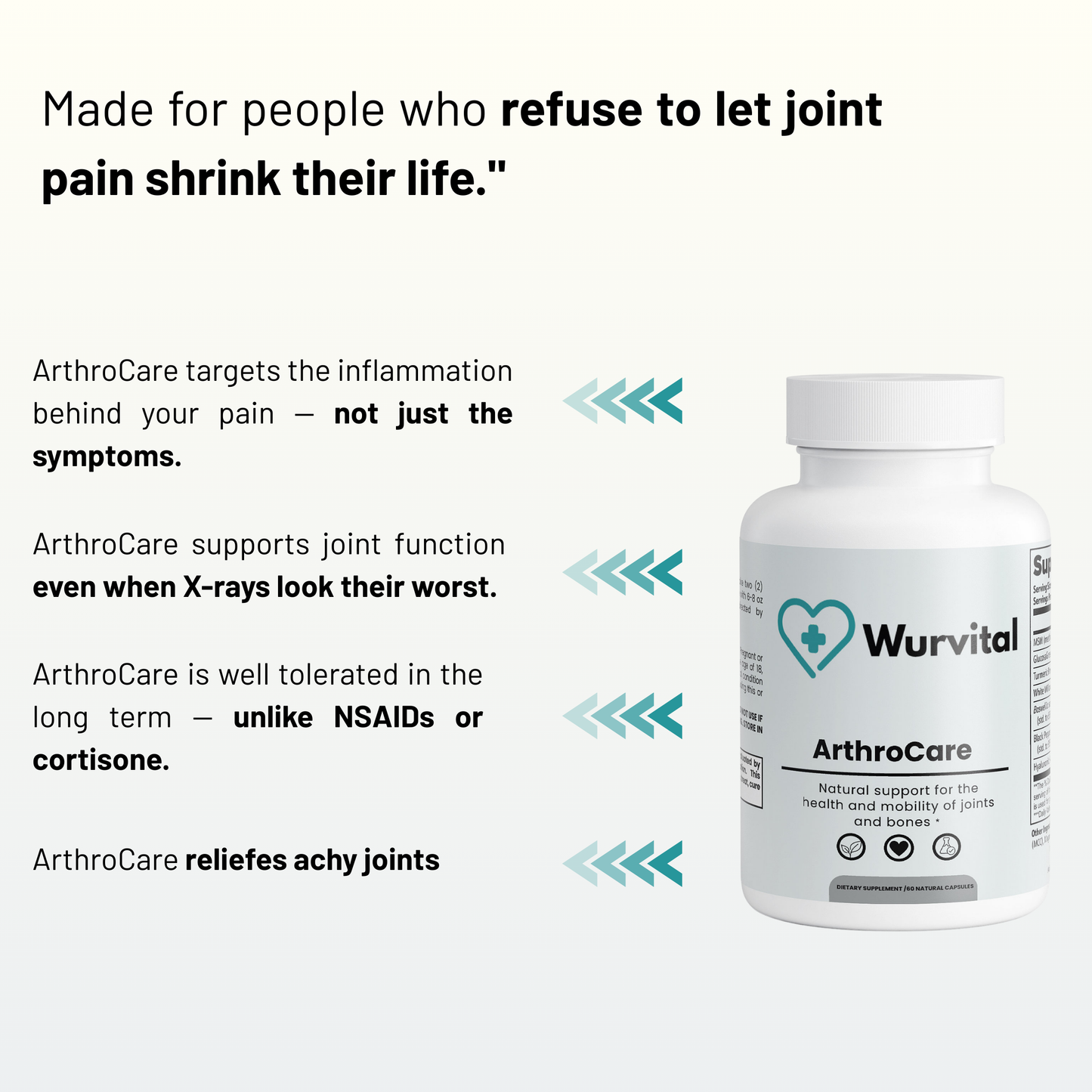 New Maximum Potency Formula - ArthroCare Joint Support